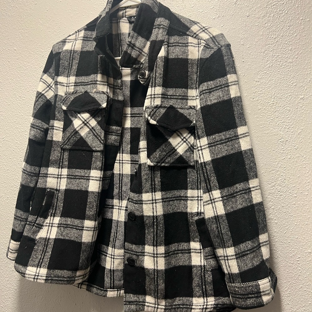 Xl Junior’s Flannel Shacket Member’s Mark